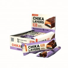 ChikaLab Chika Layers 60г хрустящее печенье с двойным шоколадом