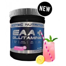 SciTec - EAA+Glutamine (300г 33 порции) розовый лимонад