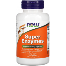 NOW - Super Enzymes (90таб 90 порций)