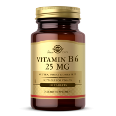 Solgar - Vitamin B6 (100таб 50 порций)