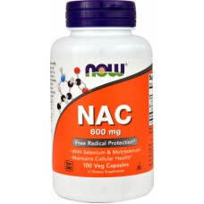 NOW - NAC (100кап 600мг 100 порций)