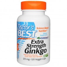 Doctor's Best - Ginkgo Biloba (120кап 120 порций)