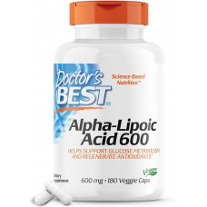 Doctor Best - Alpha-Lipoic Acid (60кап 600мг 60 порций)