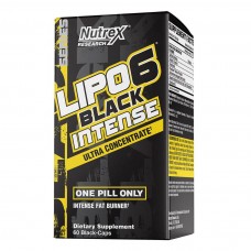 Nutrex - Lipo-6 Black Intense (60кап 60 порций)