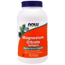 NOW - Magnesium Malate (180таб 1000мг 100 порций)