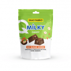 SnaqFabriq - Milky (130г 10шт) молочный шоколад с шоколадно ореховой пастой