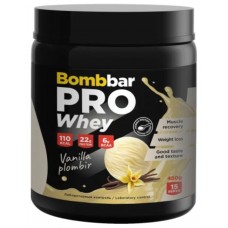 Bombbar - PRO Whey (450г) ванильно-сливочный пломбир	