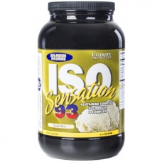 Ultimate Nutrition - ISO Sensation93 (910г) ванильный боб
